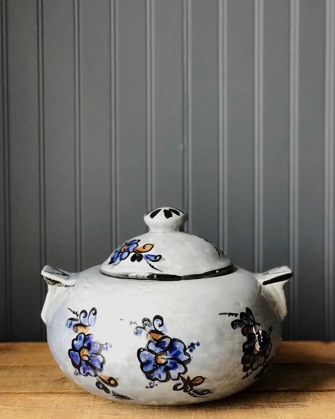 Vintage Tonala Mexico tureen