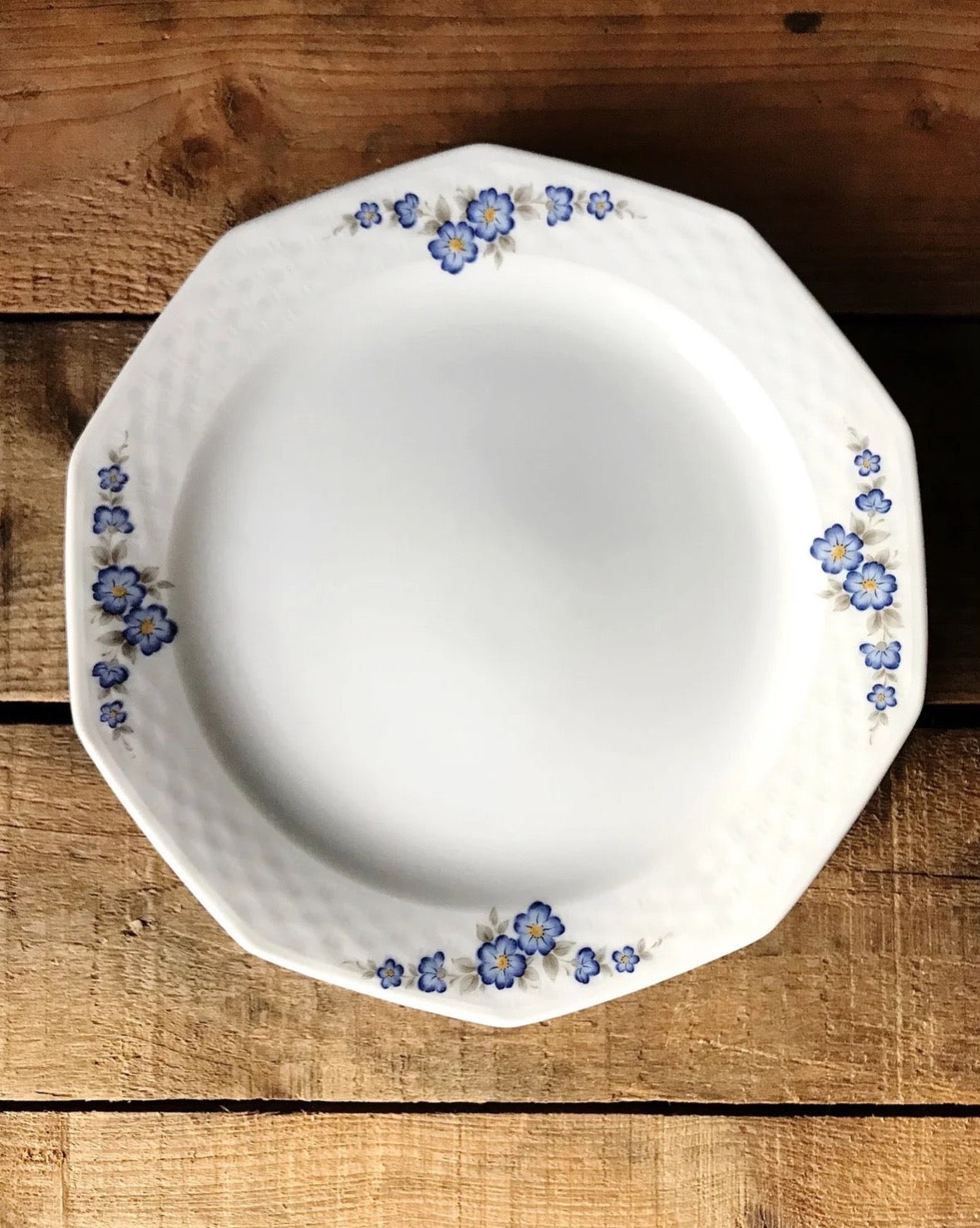 Bonaparte Bavaria floral salad plate