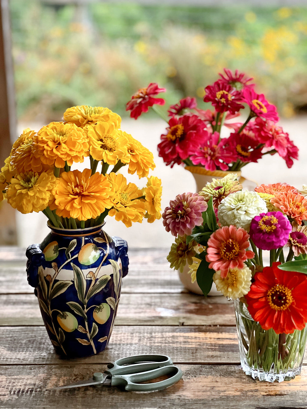 Vintage Hand Painted Vase