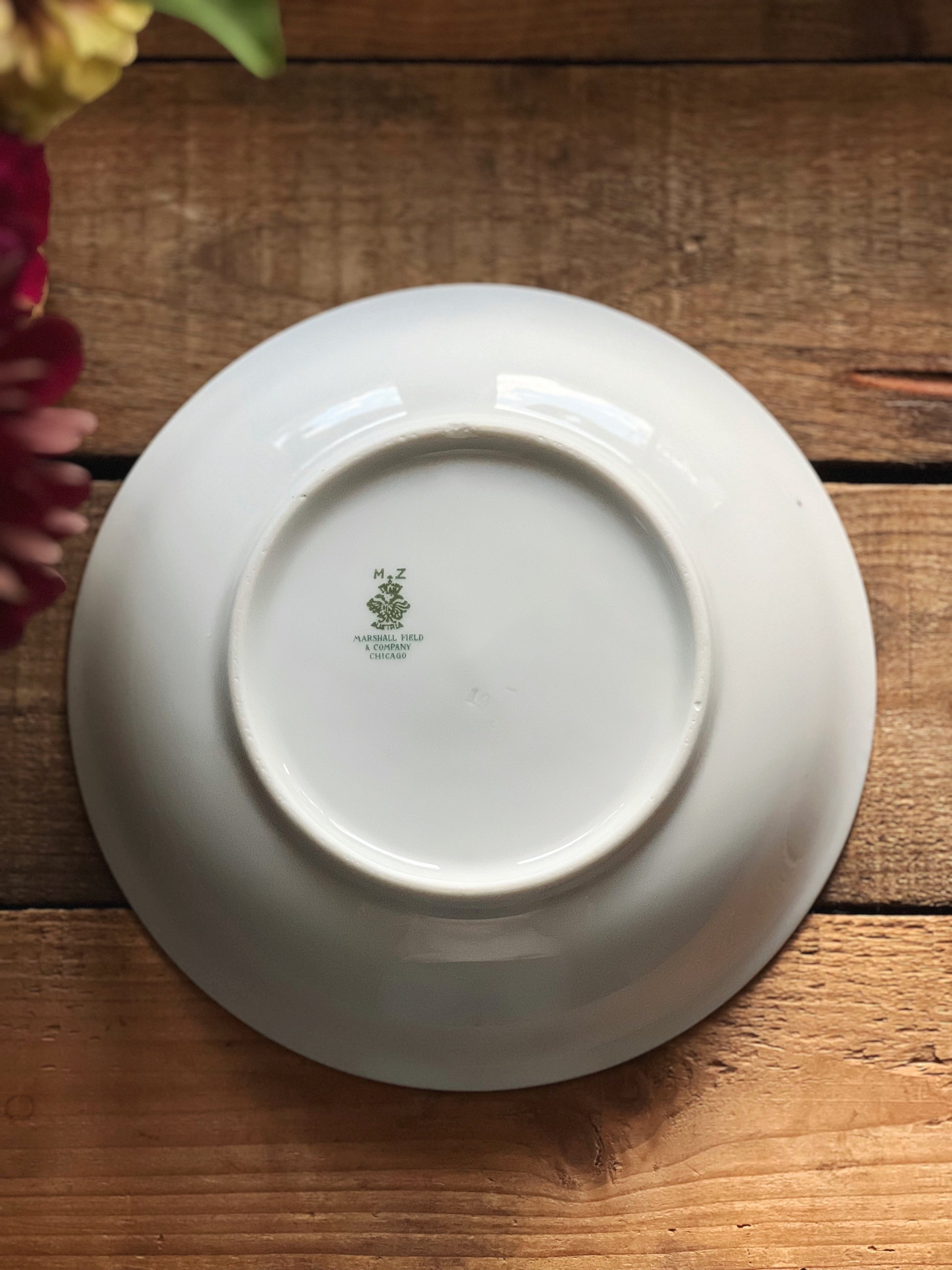 Antique MZ Austria for Marshall Field & Co Chicago Soup Bowl
