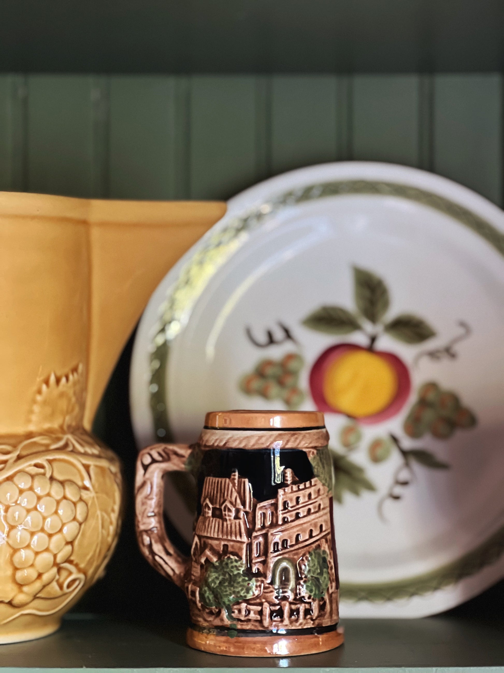 Vintage Hand Painted Japan Mini London Souvenir Tankard / Mug