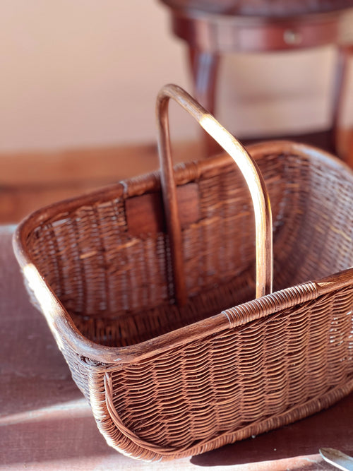 Vintage Harvest Basket