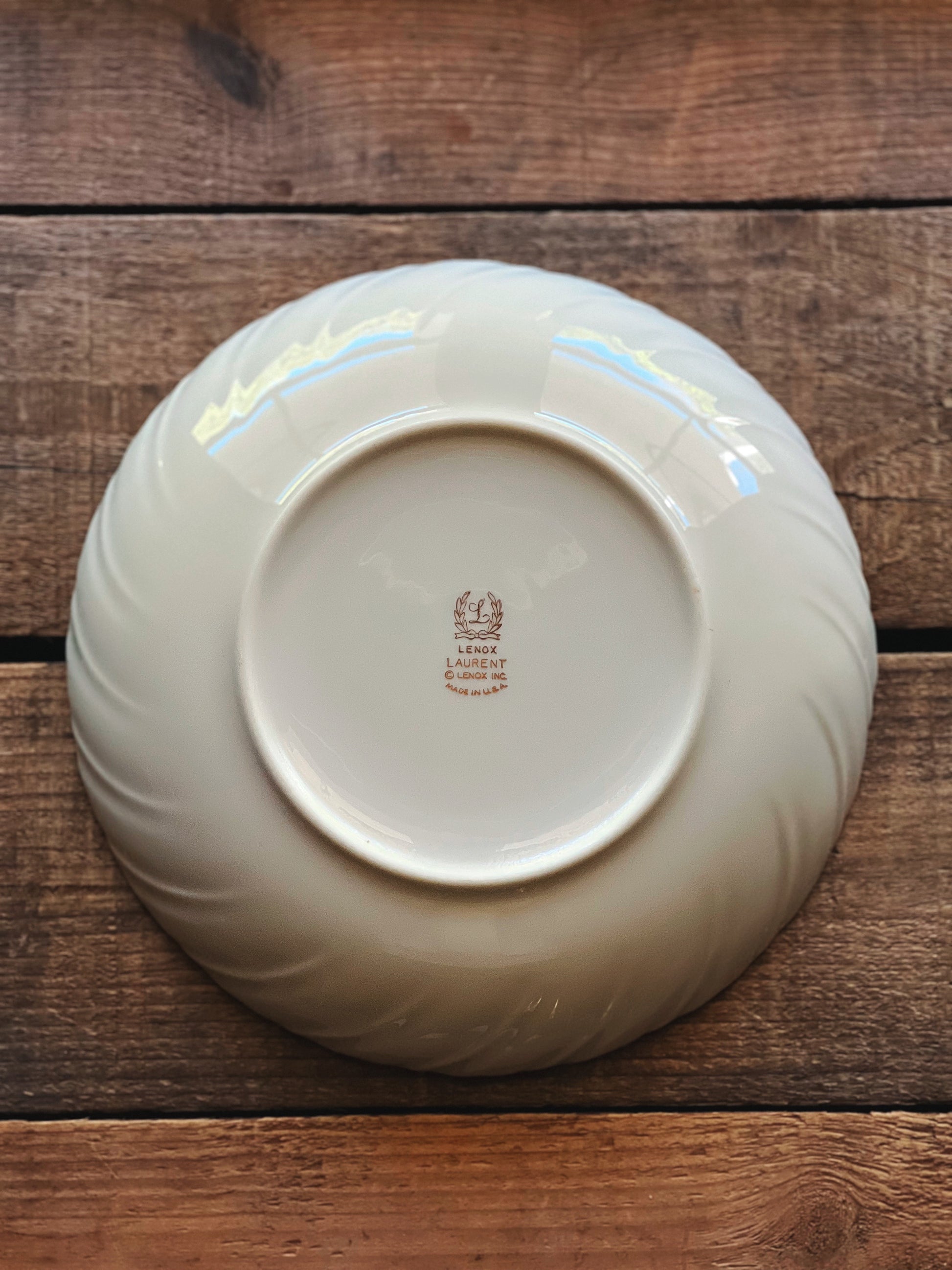 Vintage Lenox Laurent Coupe Soup Bowl