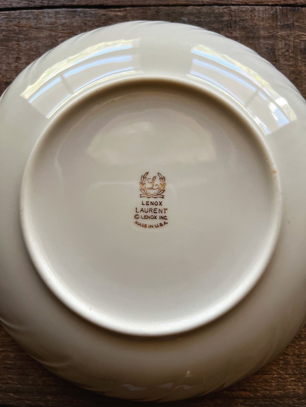 Vintage Lenox Laurent Coupe Soup Bowl