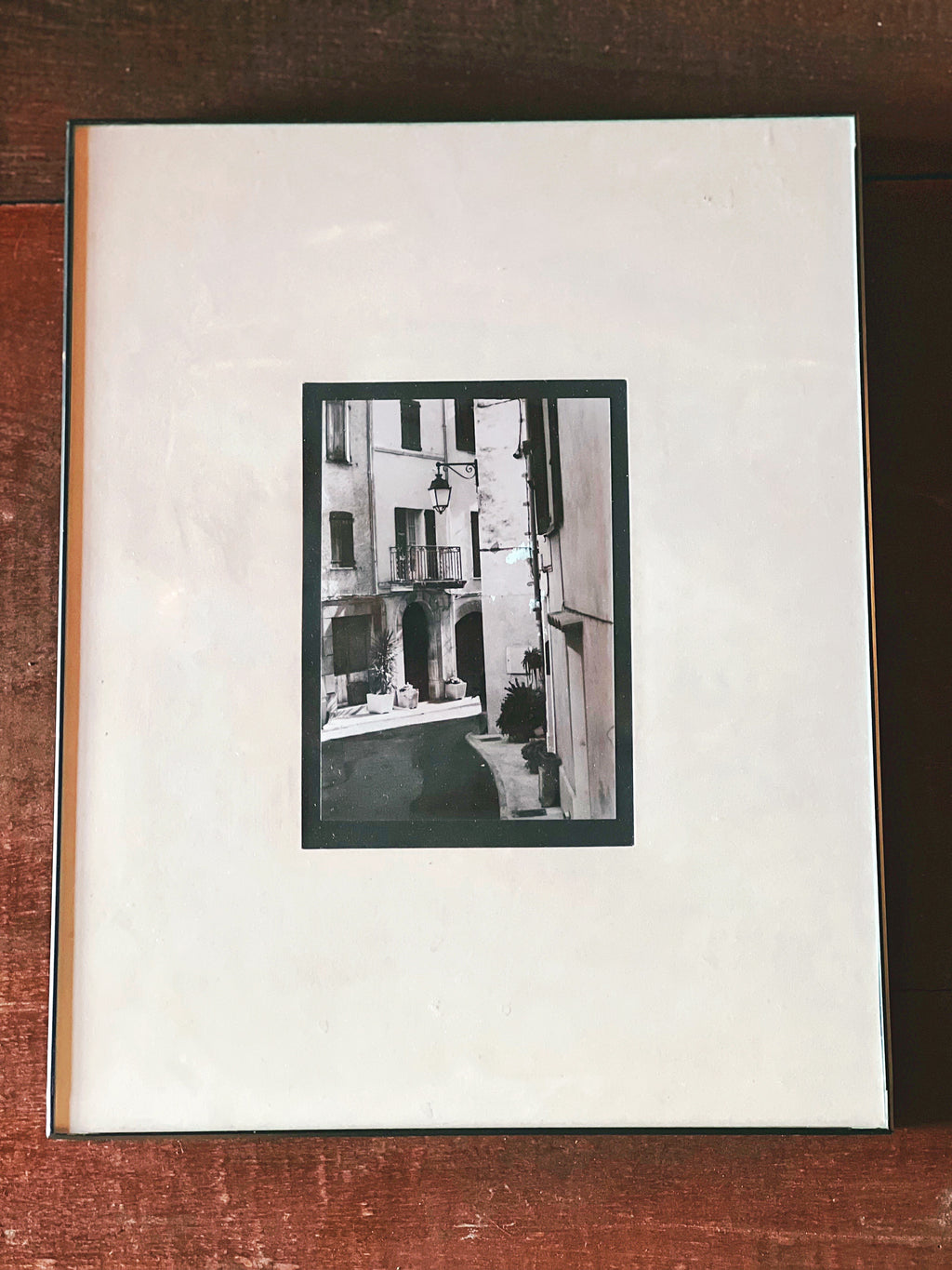 Set of 4 Framed Vintage Black & White Photographs