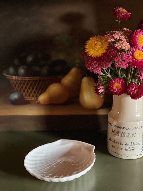 Vintage Scallop Shell Dish