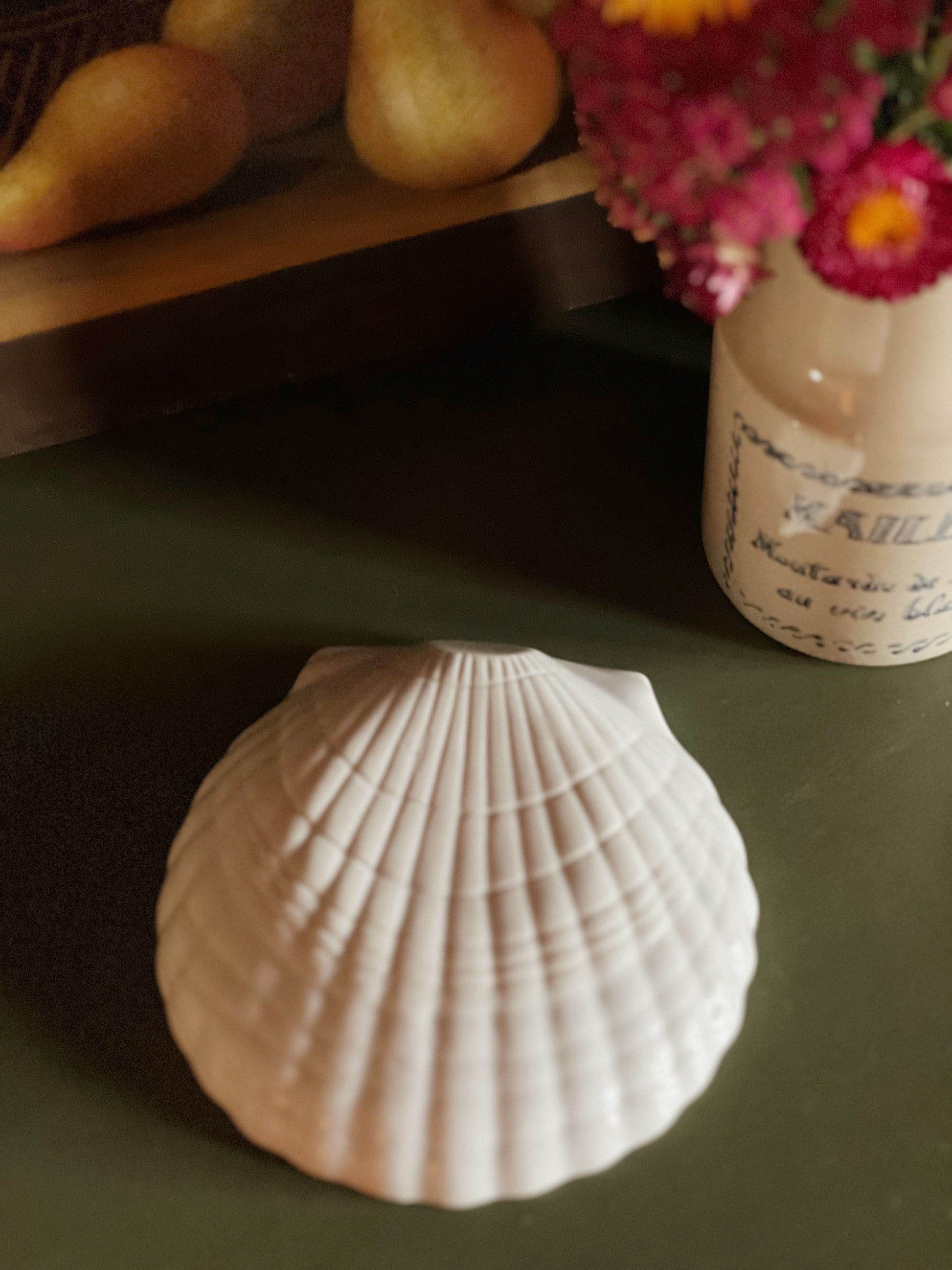 Vintage Scallop Shell Dish
