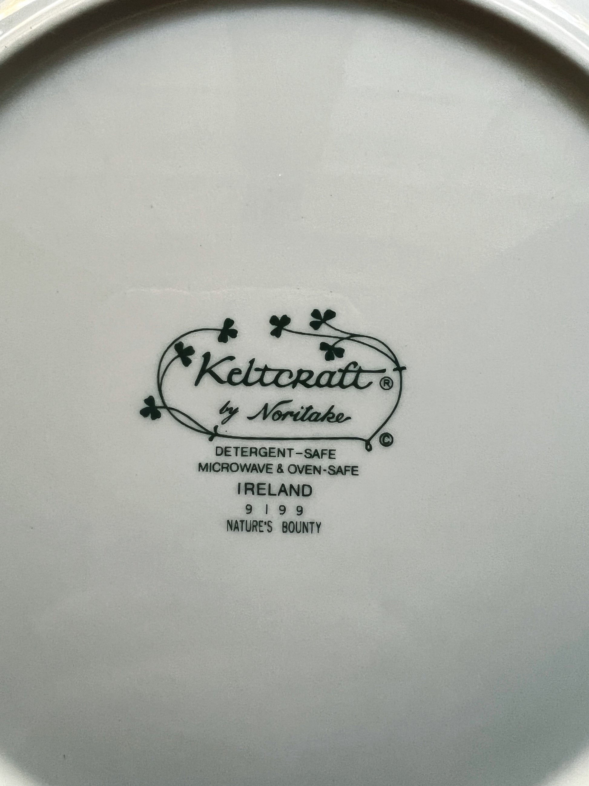 Vintage Noritake Keltcraft Nature's Bounty Salad Plate