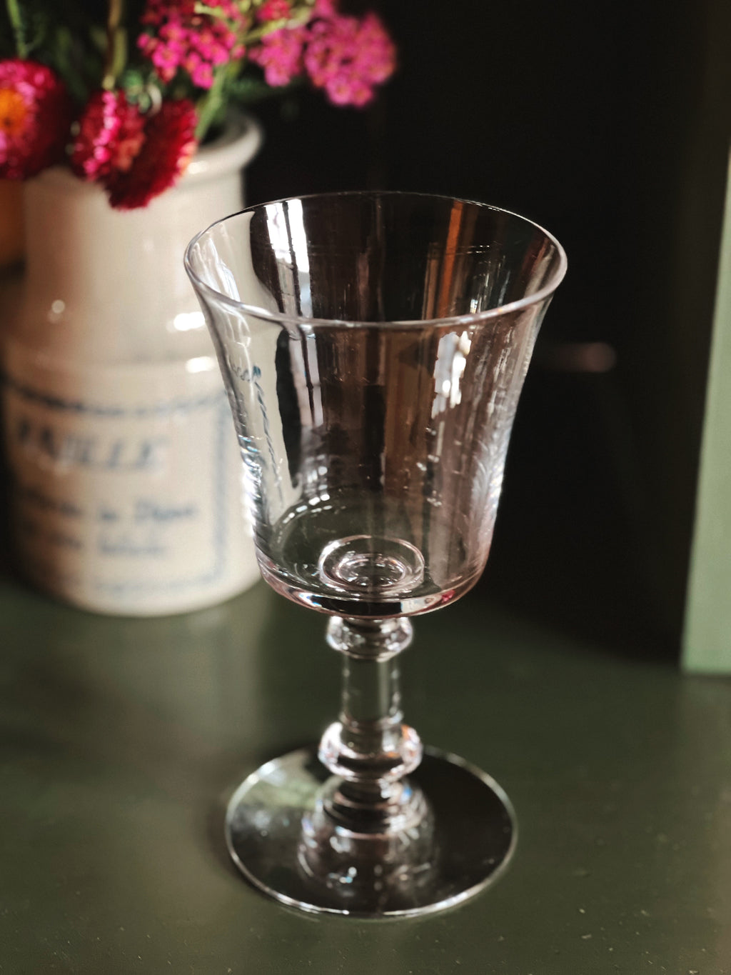 Vintage Fostoria Colfax Water Goblet