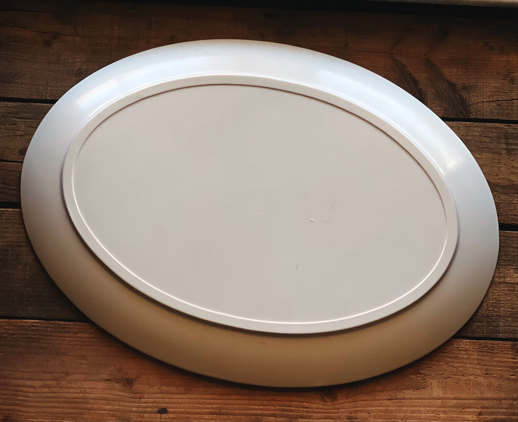 Vintage Melamine Turkey Platter