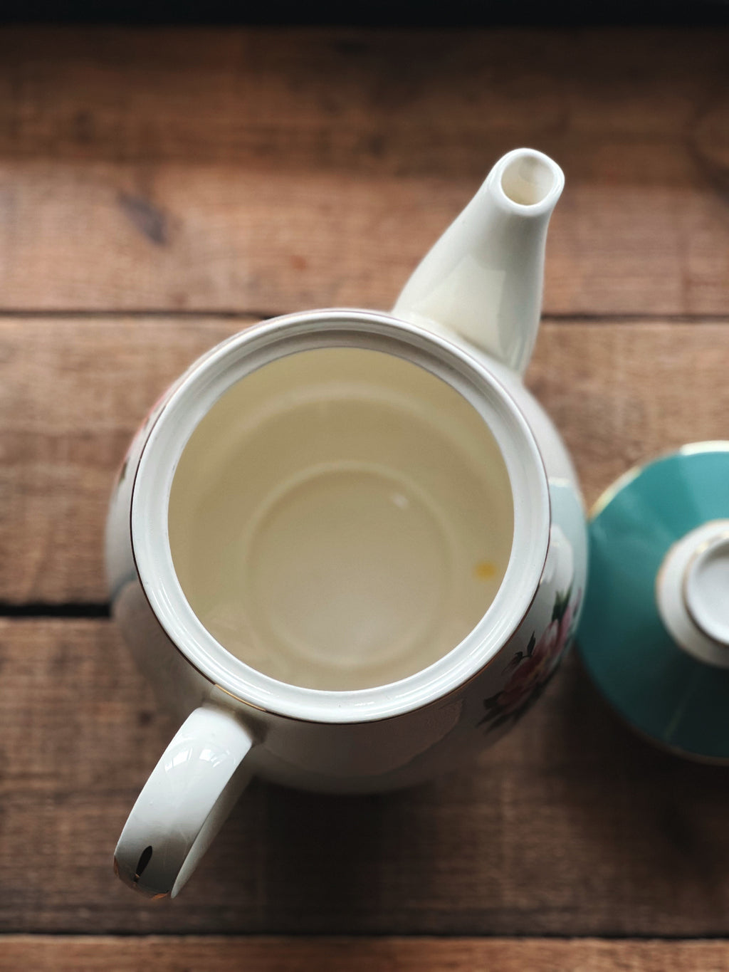 Vintage Homer Laughlin Empire Green Teapot