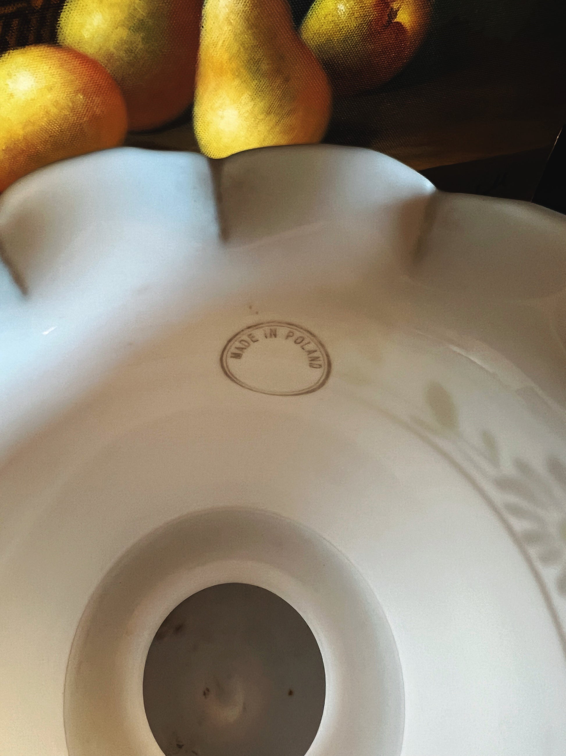 Vintage Hand Painted Vase Made in Poland