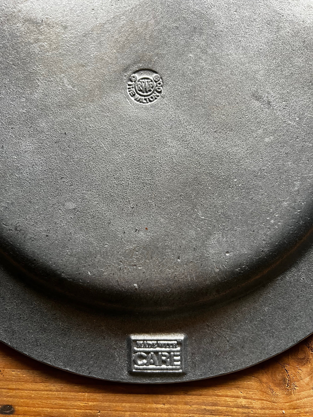 Vintage Wilton Armetale Round Silver Serving Tray