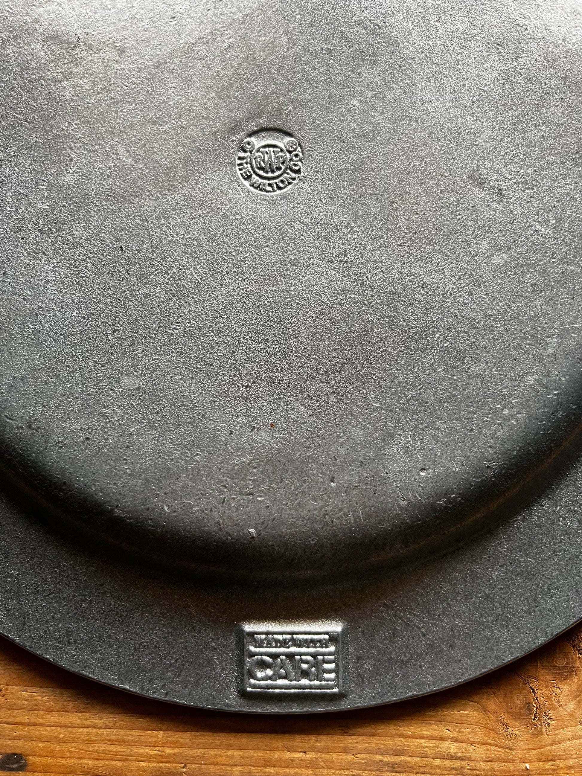 Vintage Wilton Armetale Round Silver Serving Tray