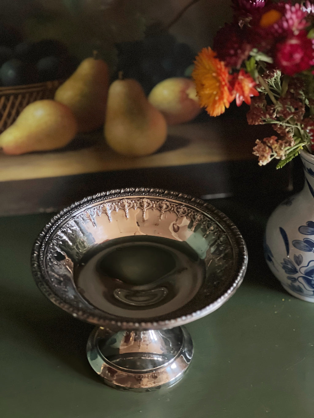 Vintage Reed & Barton Riviera Silver Compote