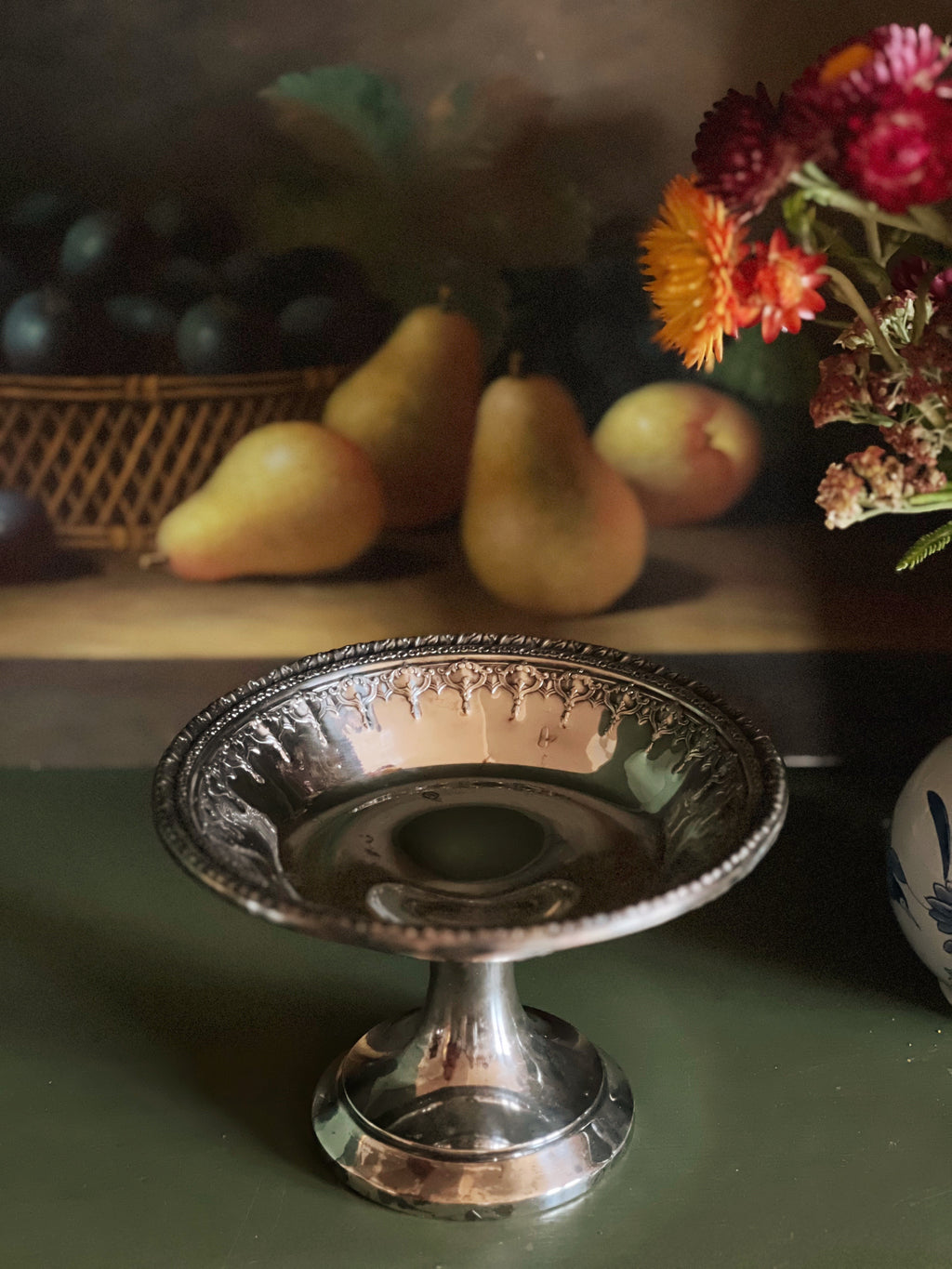 Vintage Reed & Barton Riviera Silver Compote