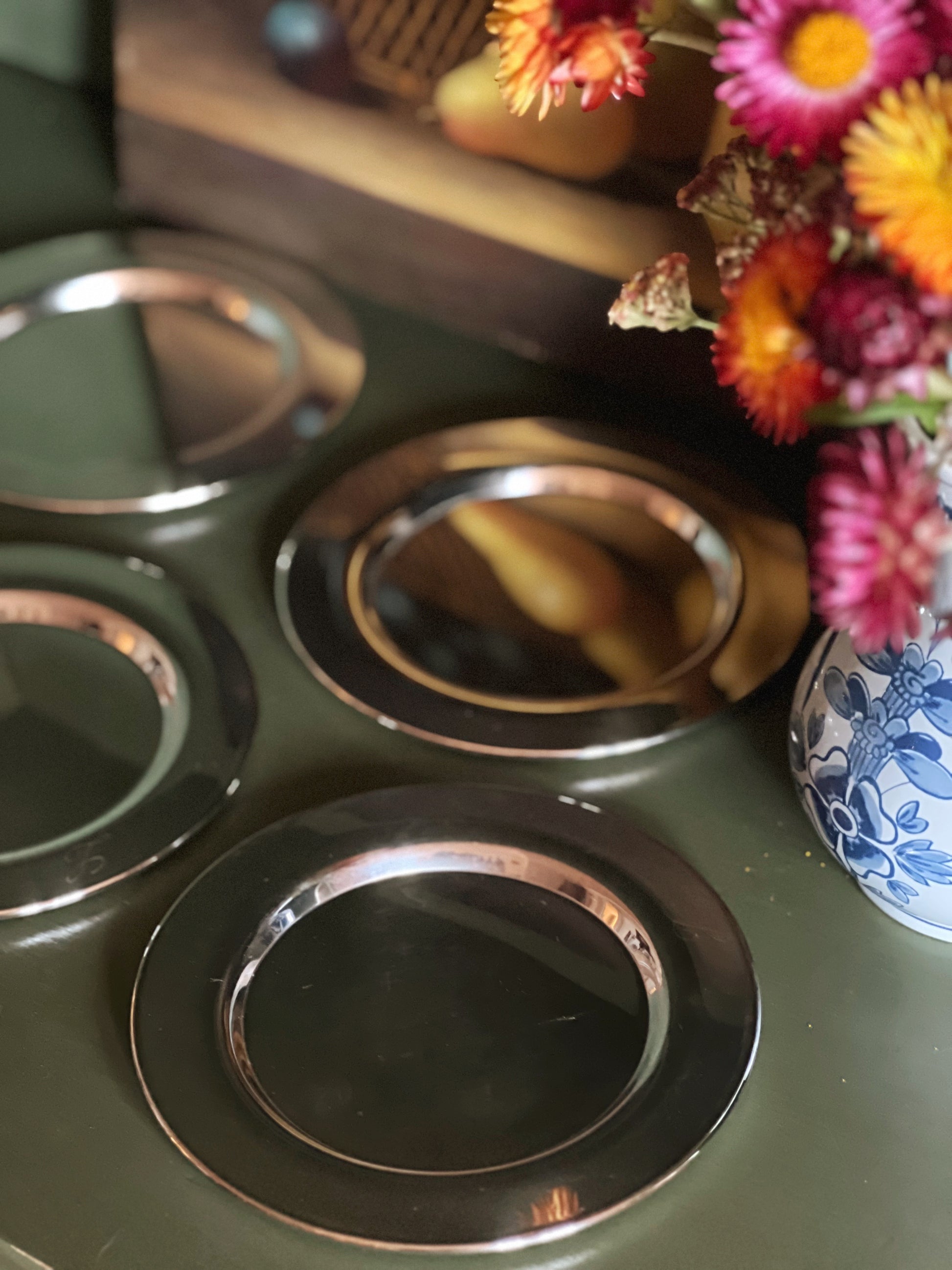 Vintage Wm Rogers Silver Plate Monogrammed Bread & Butter Plate