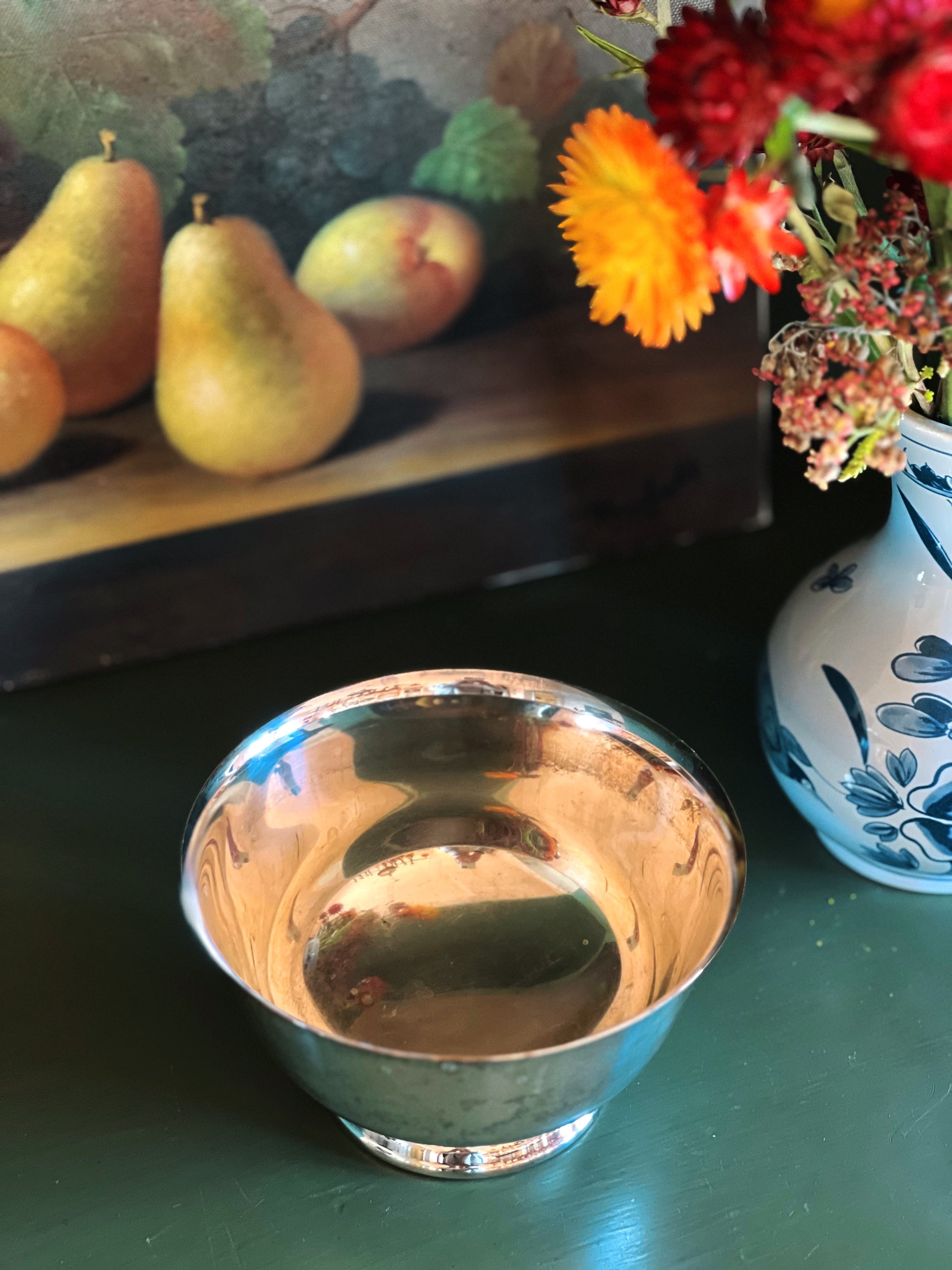 Vintage Wm Rogers International Silver Paul Revere Bowl