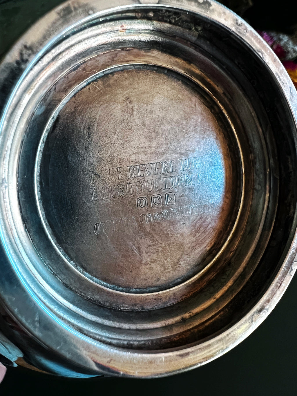 Small Vintage Oneida Community Paul Revere Bowl