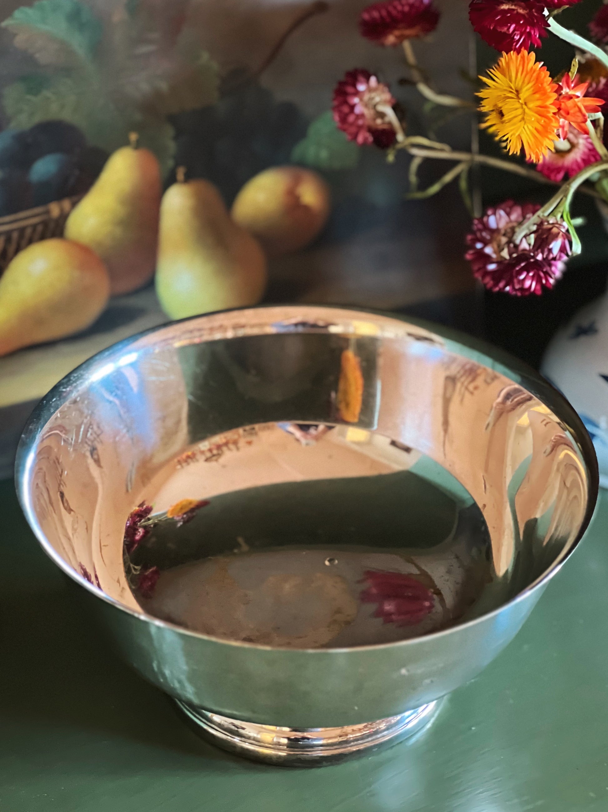 Vintage Gorham Silver YC781 Engraved Paul Revere Bowl