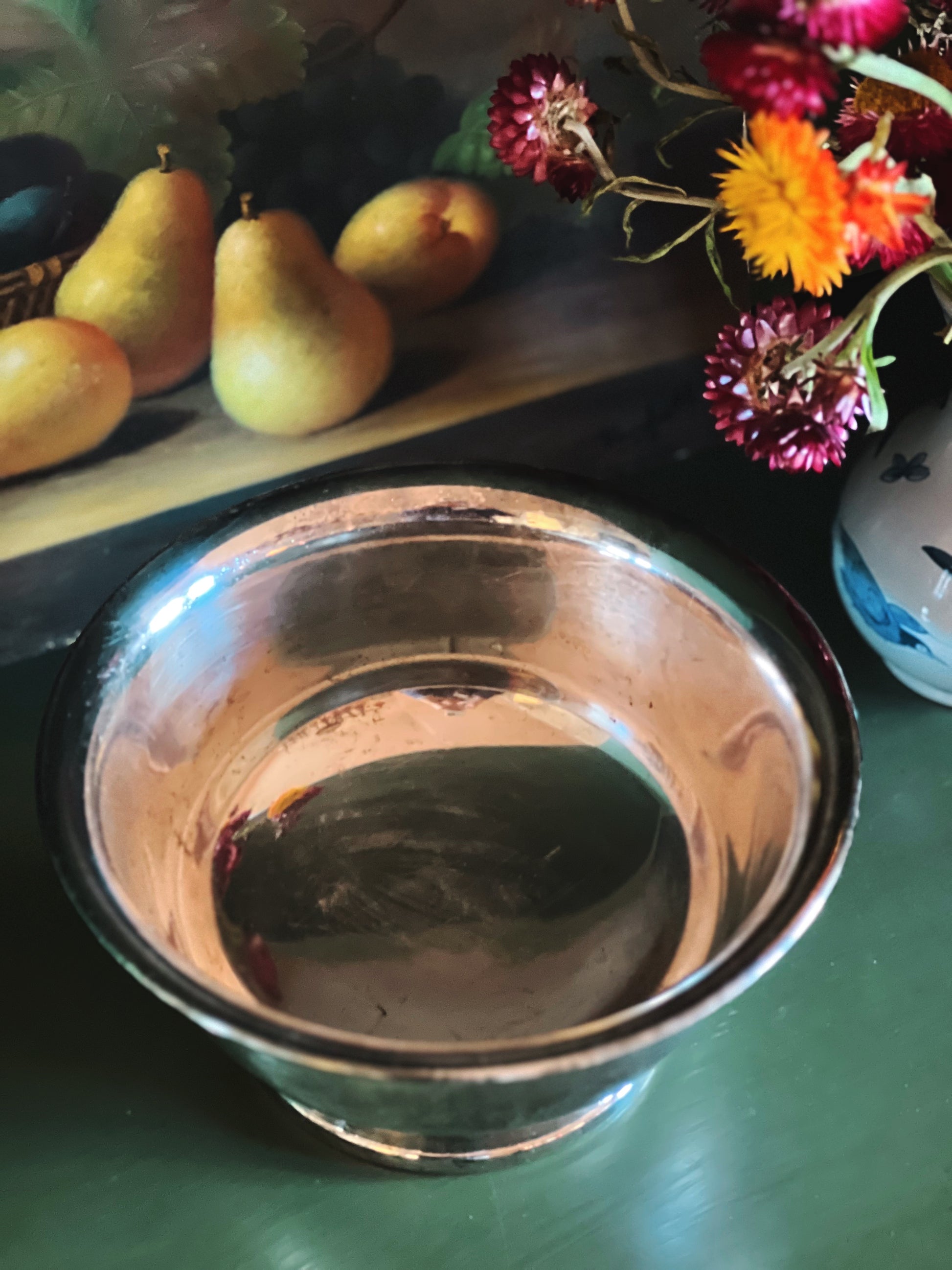 Vintage Taunton Silver EPC Reproduction Paul Revere Bowl