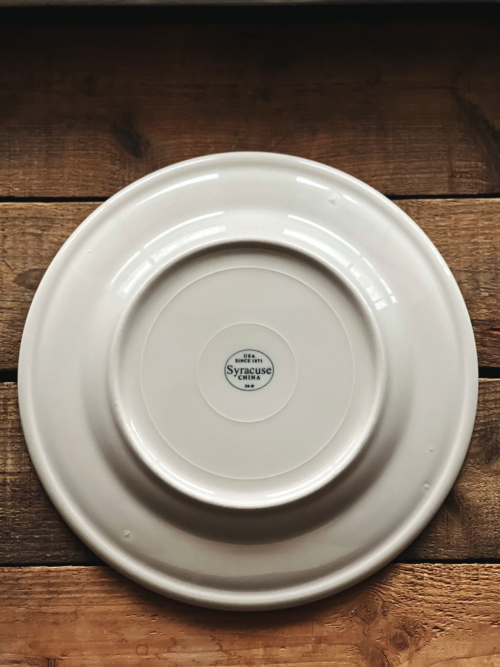 Vintage Syracuse China Dinner Plate