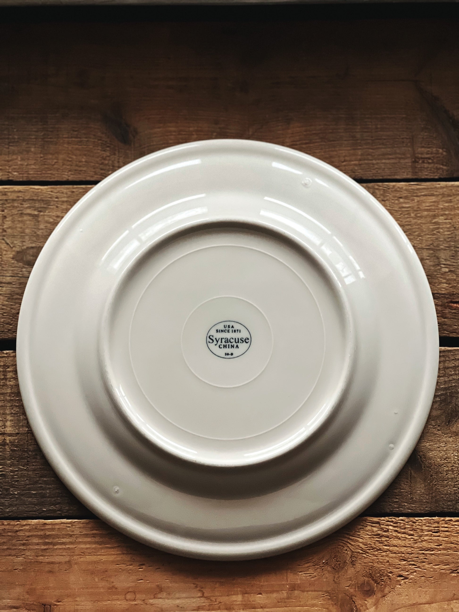 Vintage Syracuse China Dinner Plate