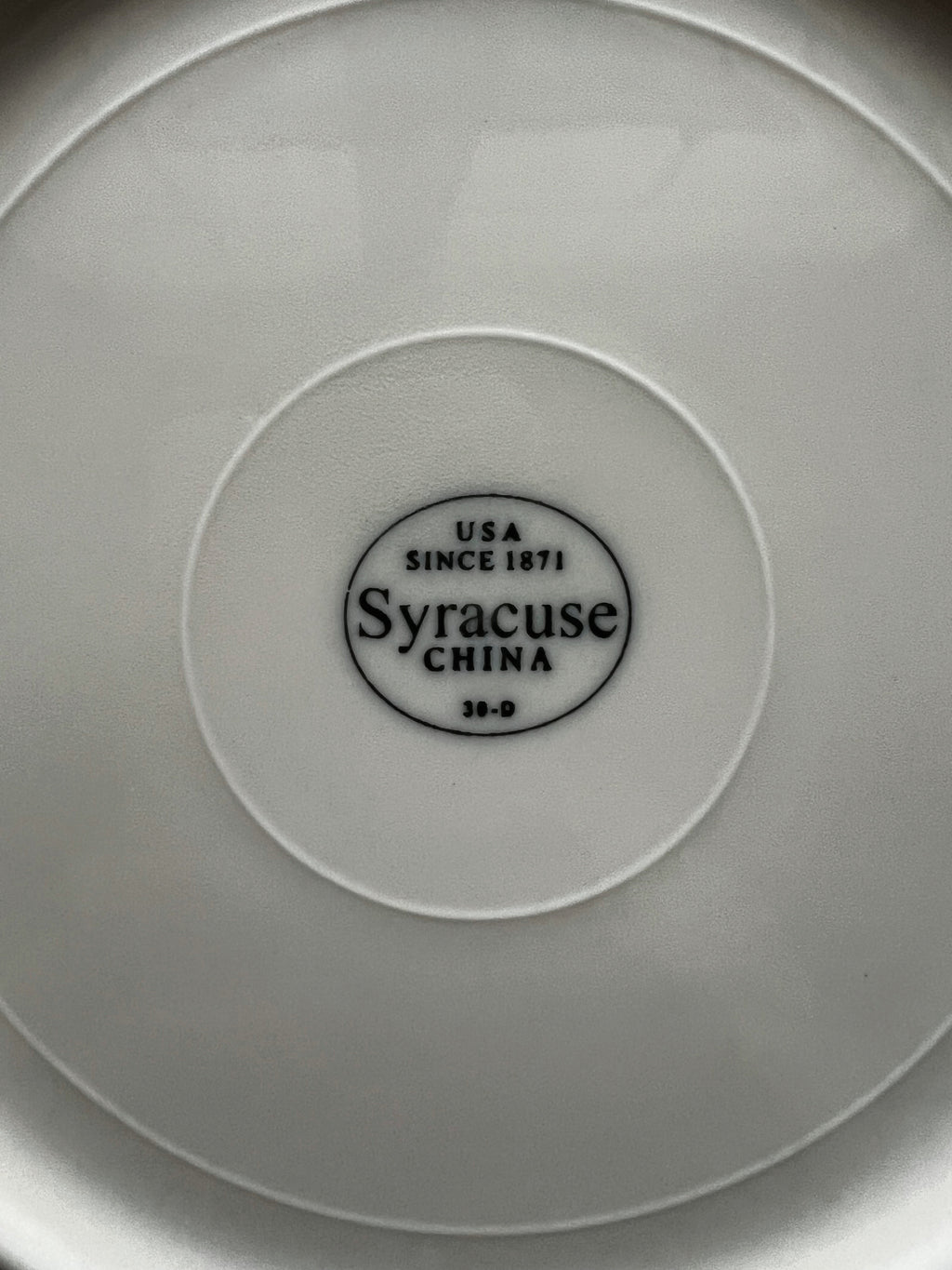 Vintage Syracuse China Dinner Plate