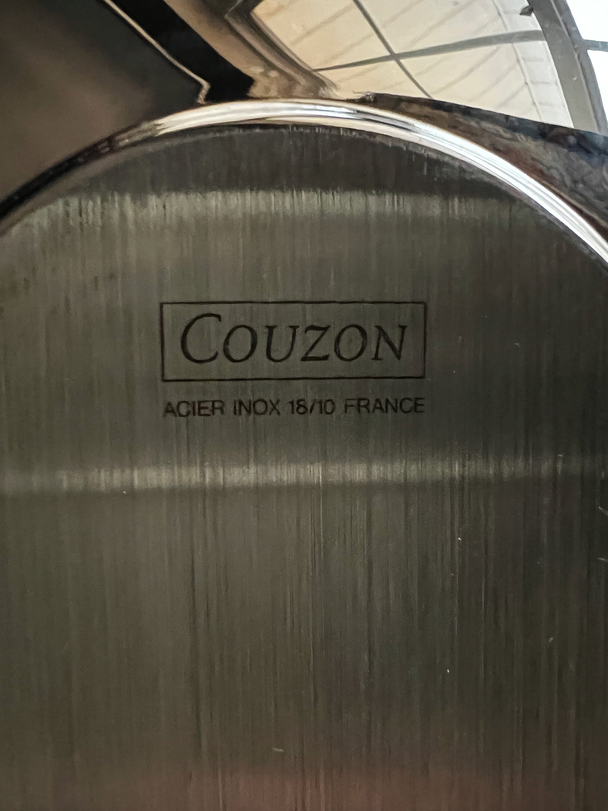 Vintage Couzon France Oval Silver Serving Platter