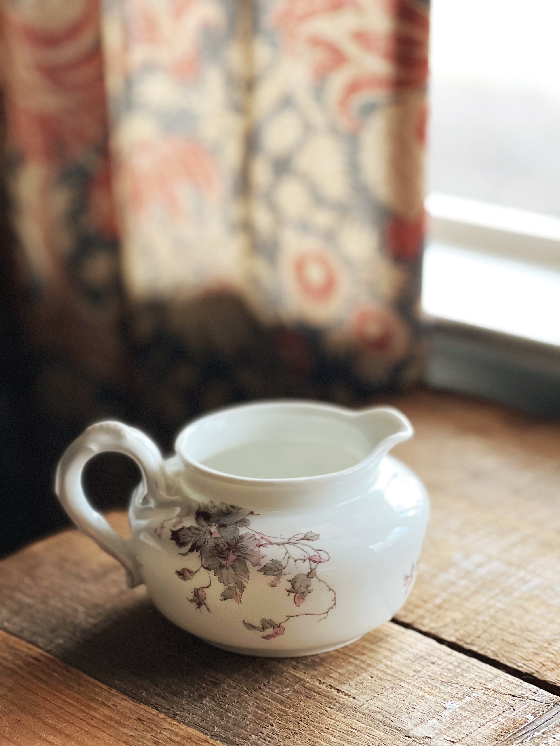 Vintage Haviland & Co Limoges France Floral Creamer