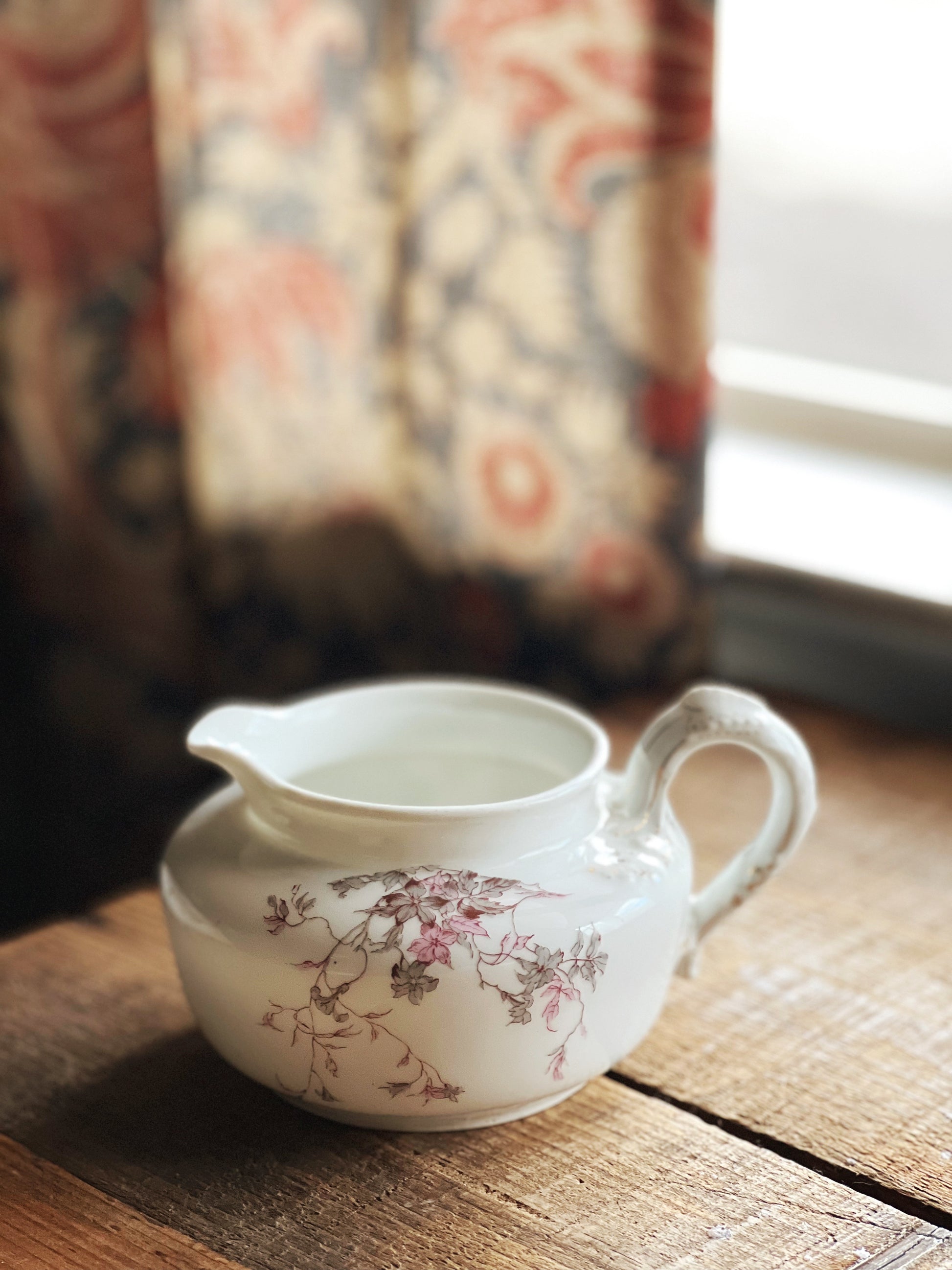 Vintage Haviland & Co Limoges France Floral Creamer