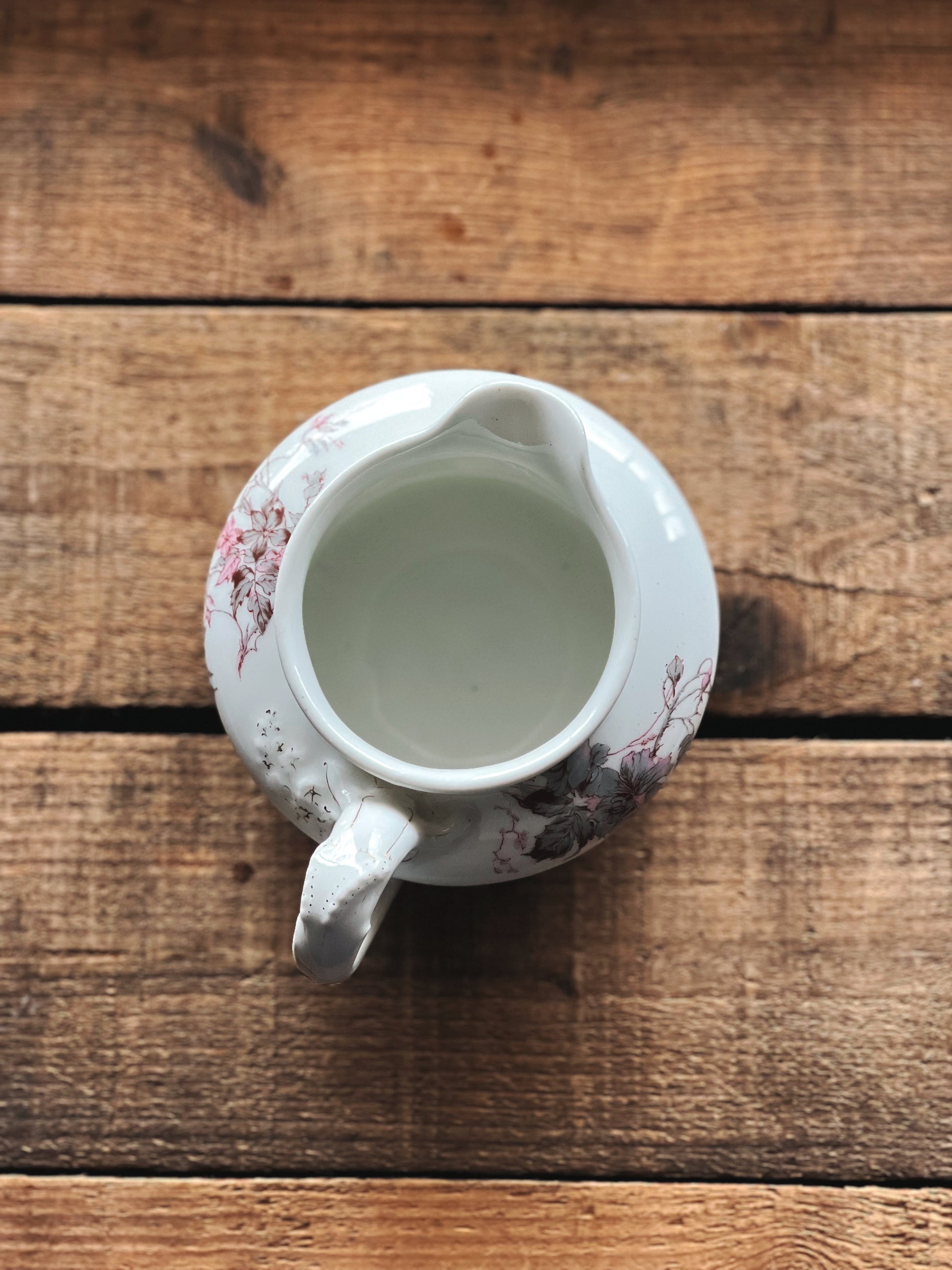 Vintage Haviland & Co Limoges France Floral Creamer