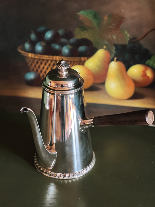 Vintage Apollo Silver Chocolate Pot