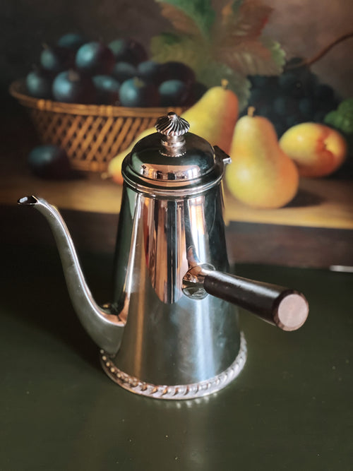 Vintage Apollo Silver Chocolate Pot