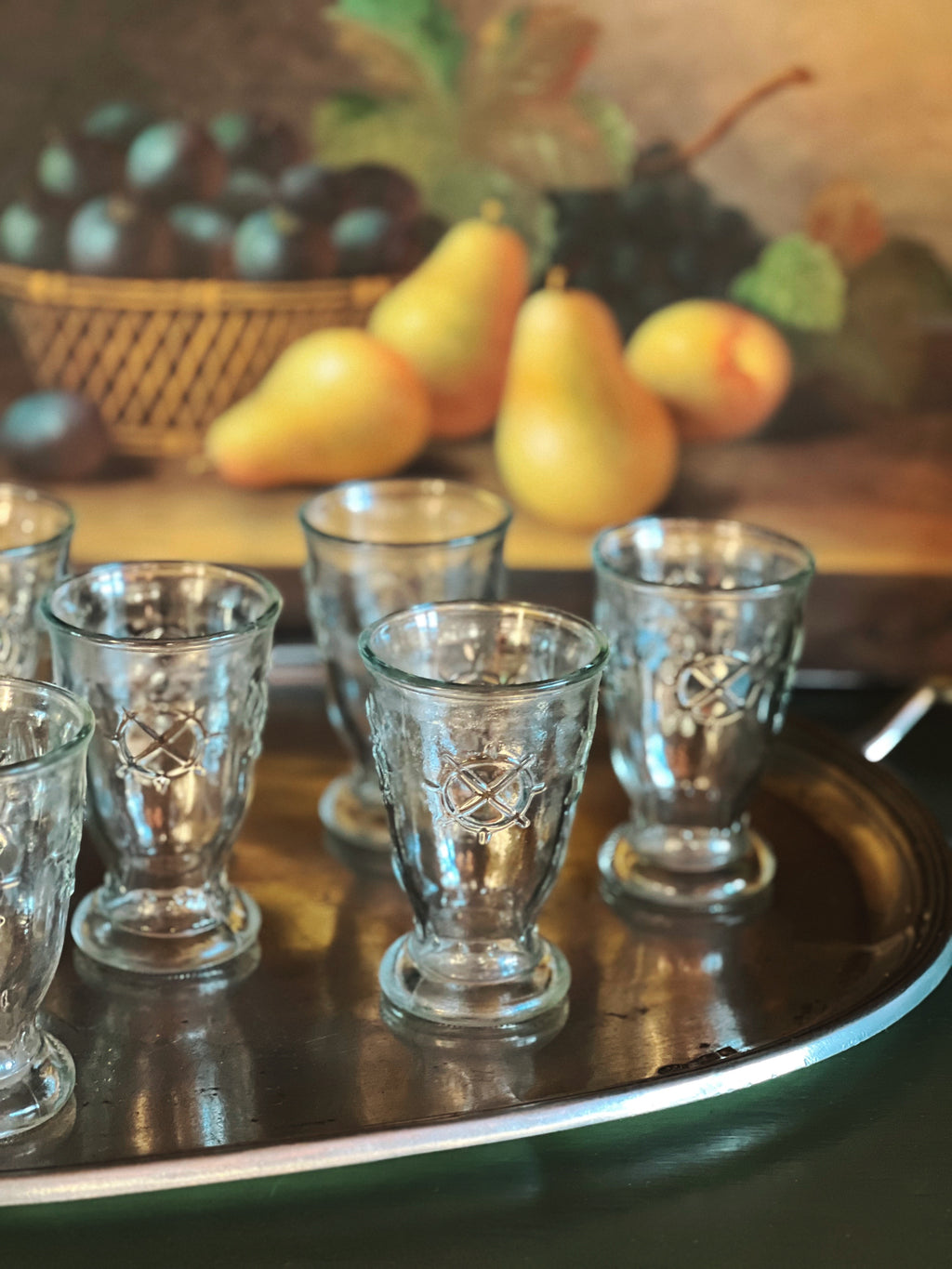 Vintage Nautical Theme Juice Glass