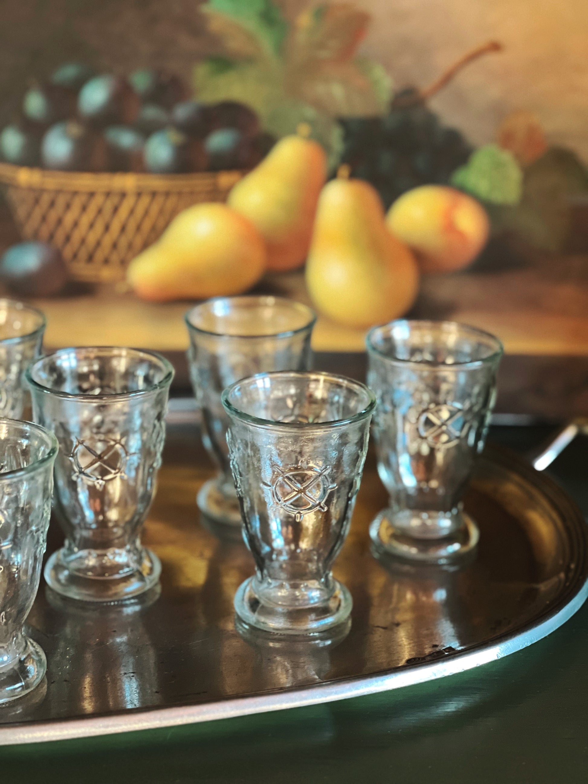 Vintage Nautical Theme Juice Glass