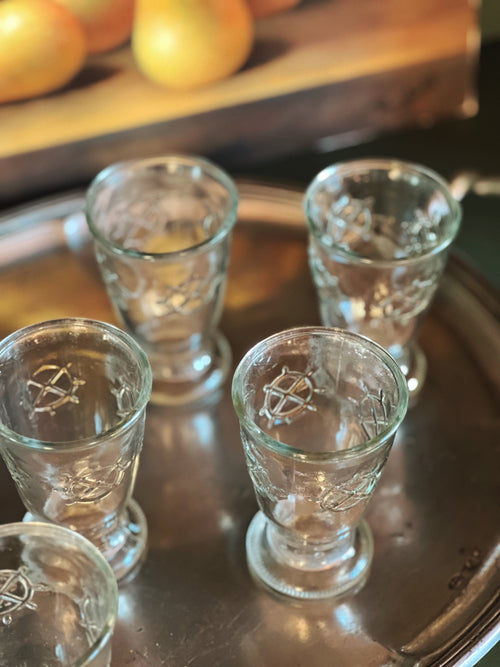 Vintage Nautical Theme Juice Glass