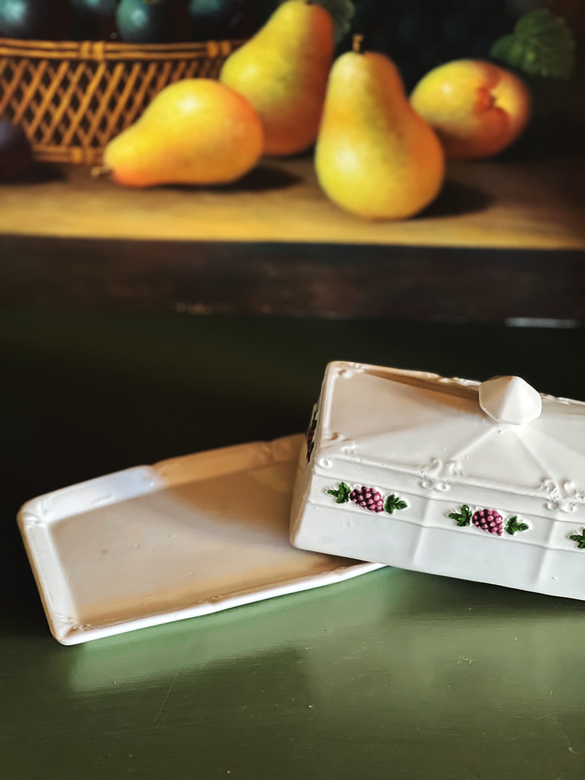 Vintage Butter Dish