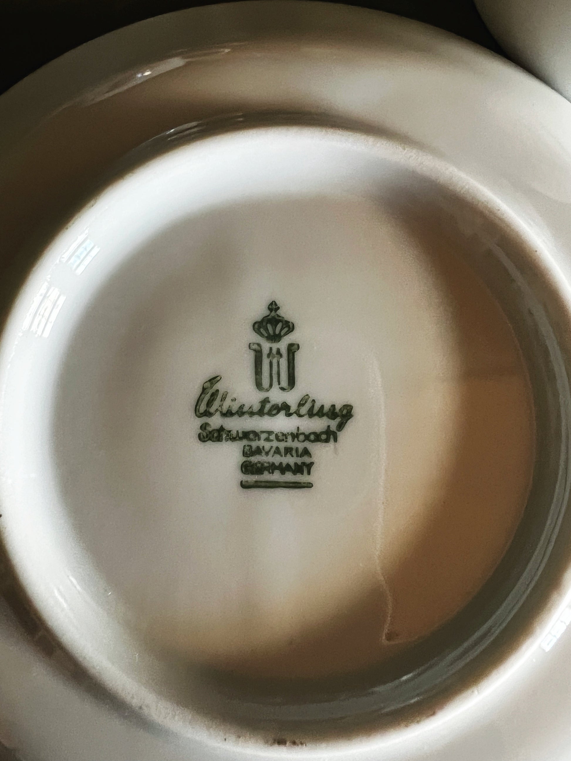 Vintage Winterling Bavaria Demitasse Cup & Saucer