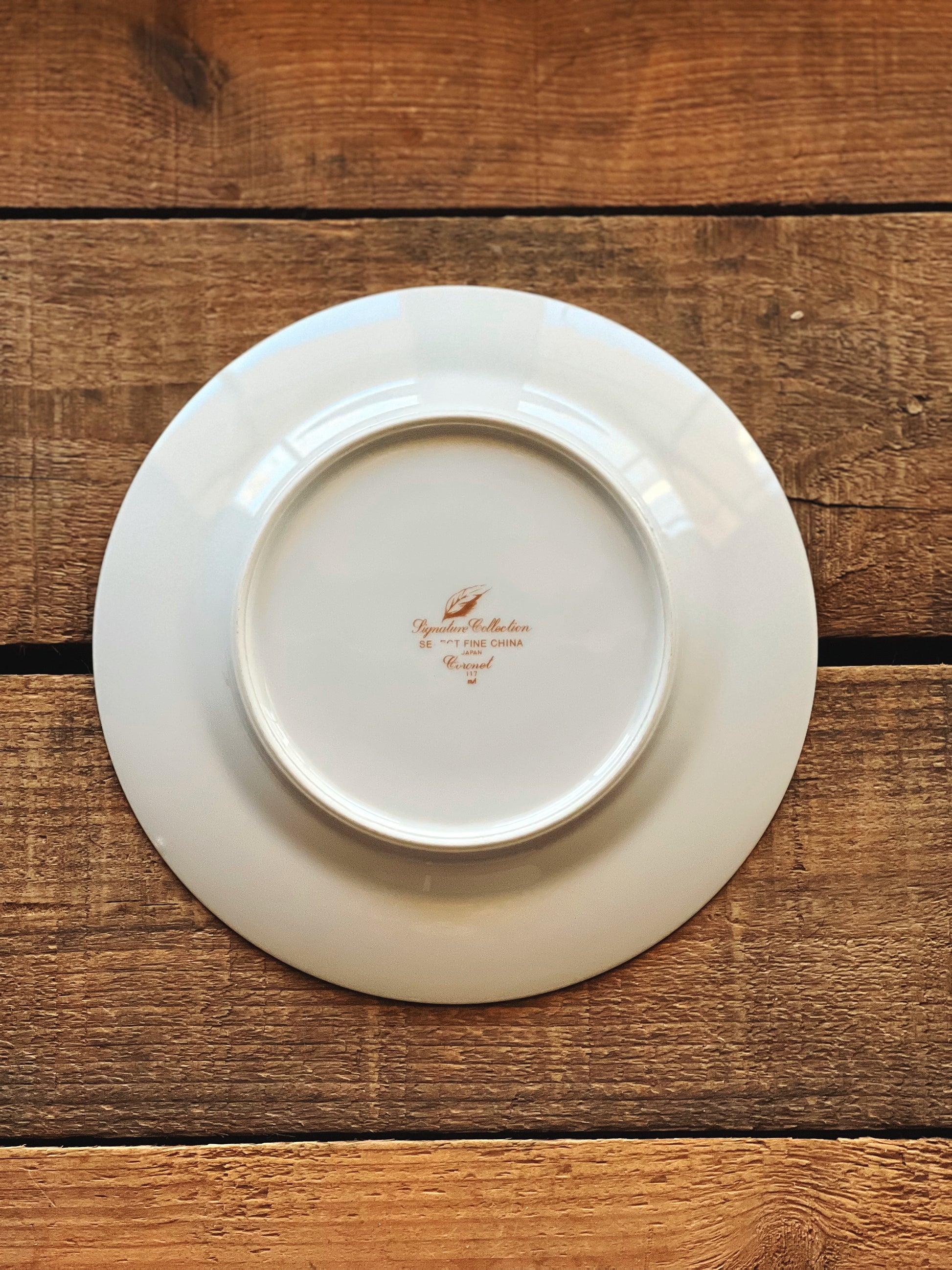 Vintage Signature Collection Japan Set of 4 Coronet Bread & Butter Plates