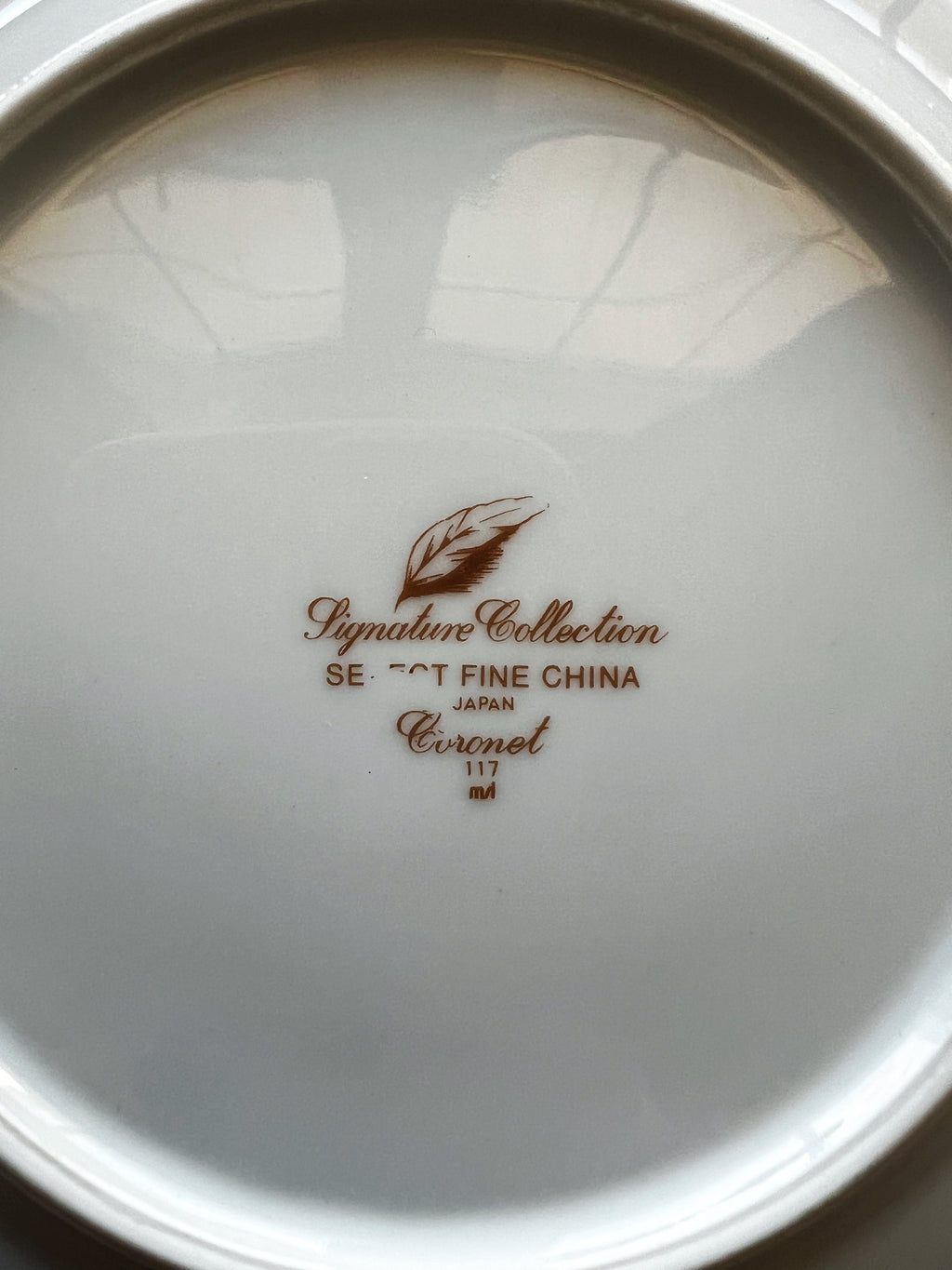 Vintage Signature Collection Japan Set of 4 Coronet Bread & Butter Plates