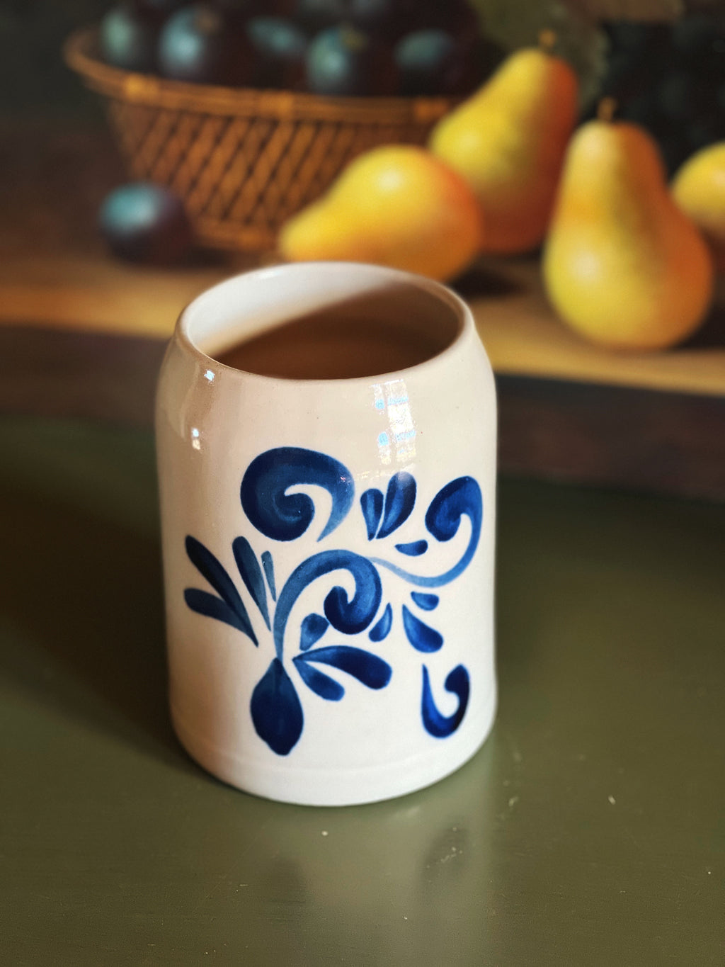 Vintage Gerzit Germany Stoneware .5L Beer Stein