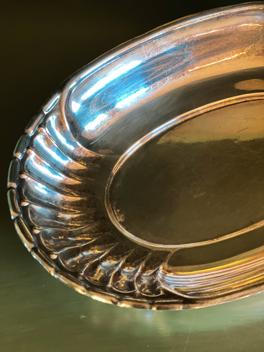 Vintage Reed & Barton EPNS 1055 Oval Vegetable Bowl