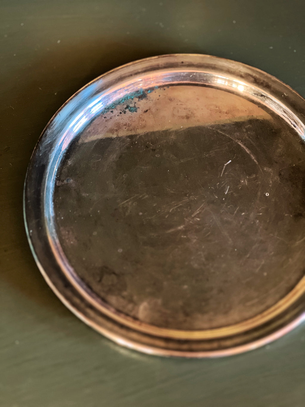 Small Vintage Wallace Silver Plate Tray