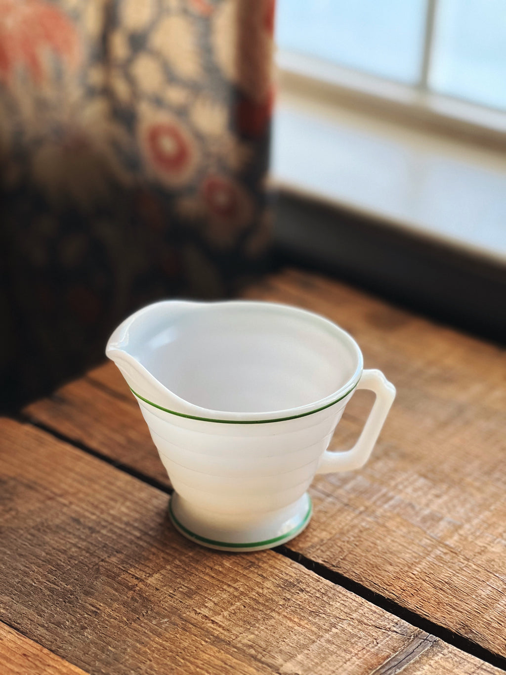 Vintage Milk Glass Creamer