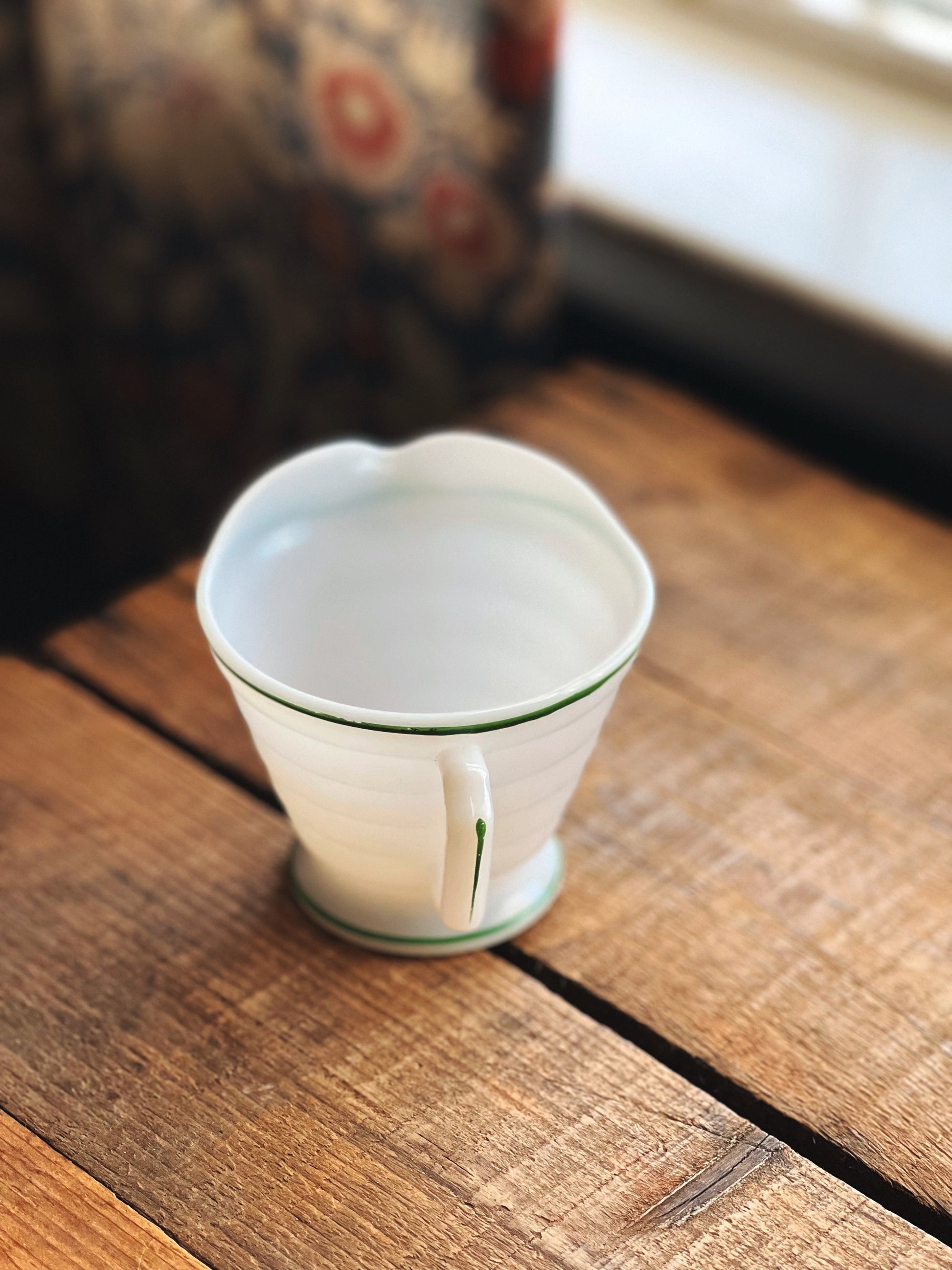 Vintage Milk Glass Creamer