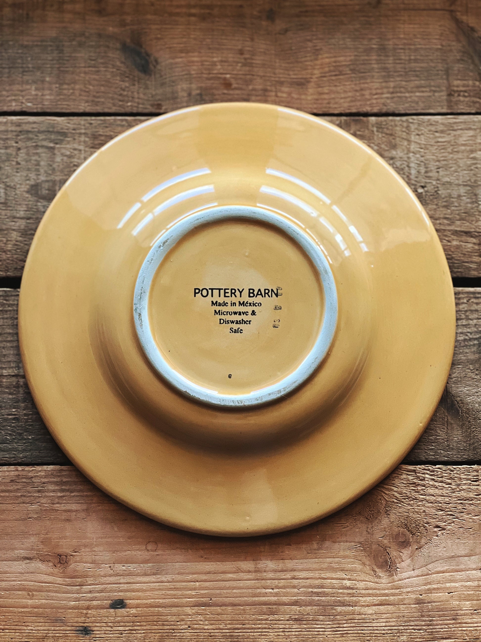 Pottery Barn Sausalito Amber Salad Plate