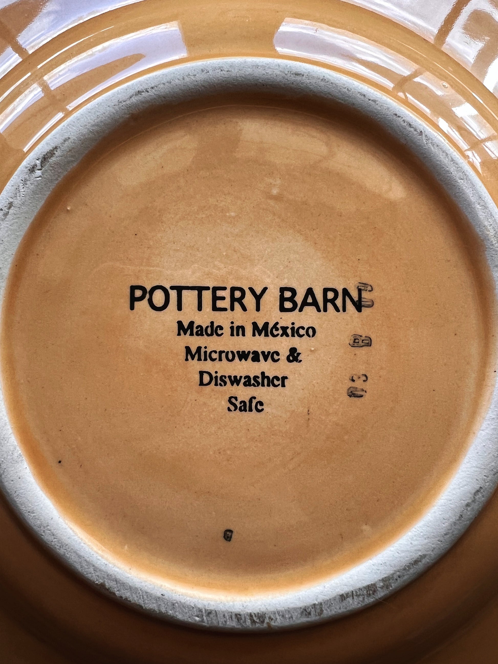 Pottery Barn Sausalito Amber Salad Plate