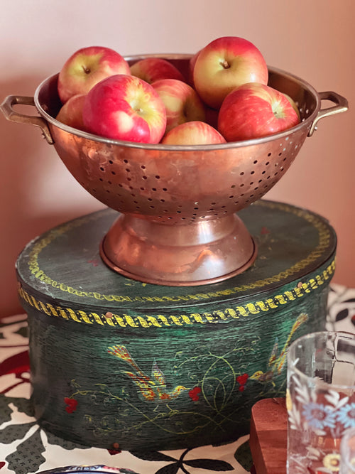 Vintage Copper Colander