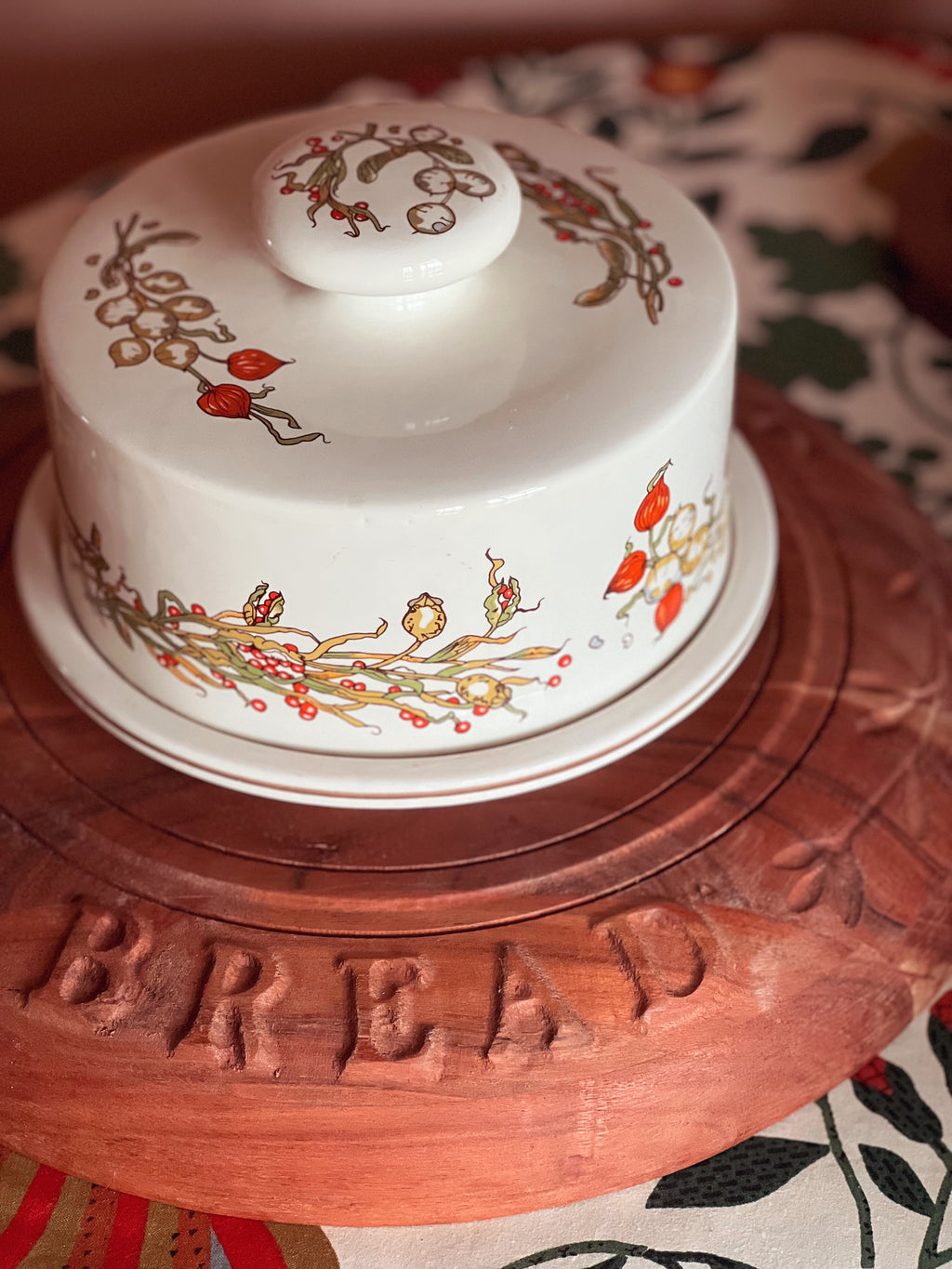 Vintage Royal Winton Grimwades Taunton Vale Cheese Dish